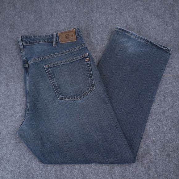 Eddie Bauer Other - Eddie Bauer Relaxed Fit Jeans Mens 40x32 Blue Medium Wash Denim Cotton 1920